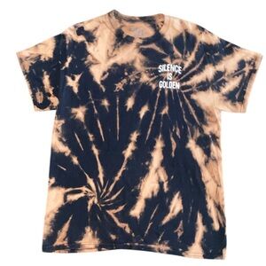 Tie-Dye Skull Graphic T-Shirt